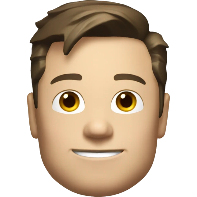 Elon musk as a Roblox character emoji