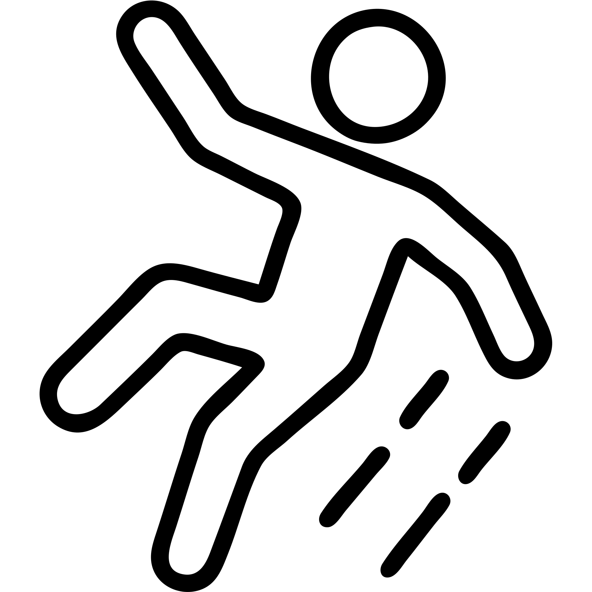 simple and clear modern icon of falling or dropping emoji