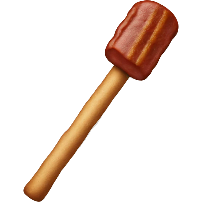bar b q stick emoji