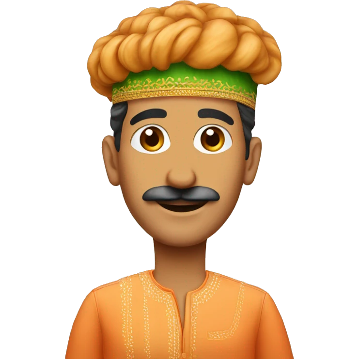 Create an emoji of traditional pav bhaji emoji