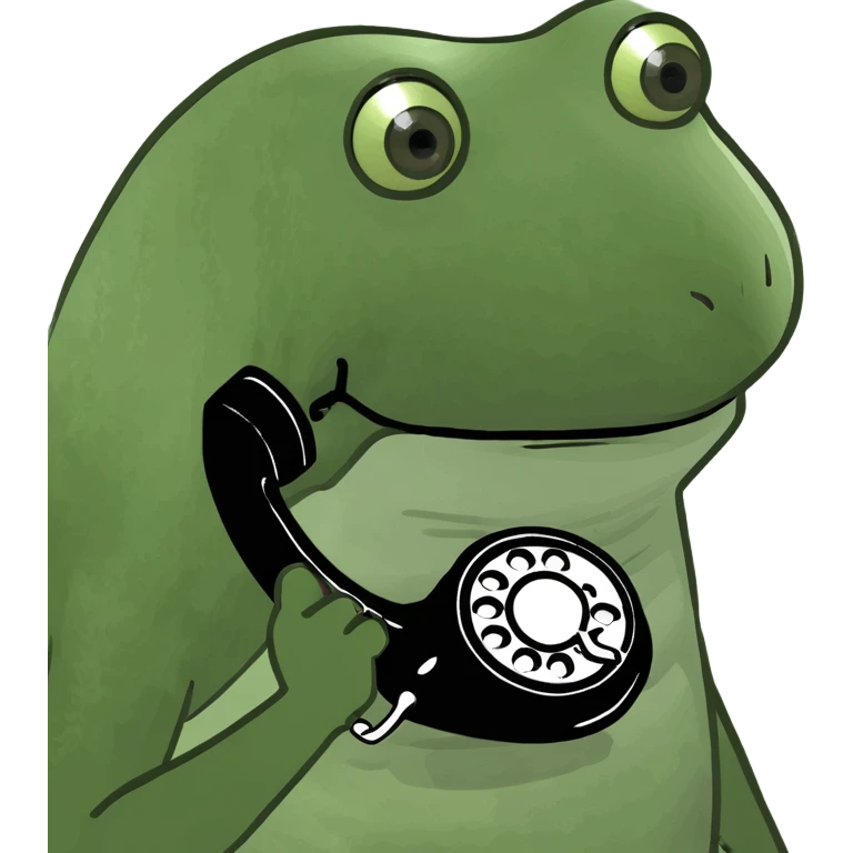 Telephone ringing emoji
