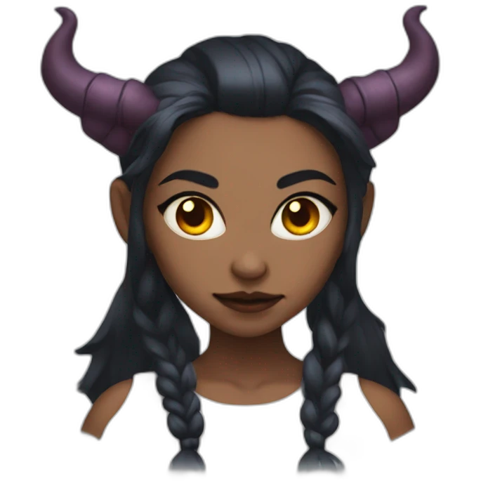 Demon girl emoji
