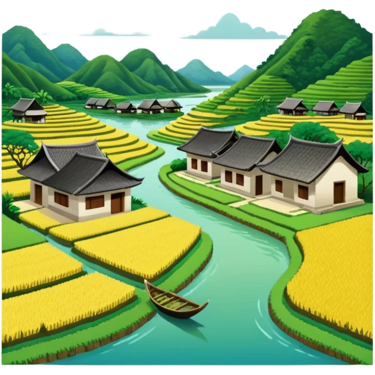 vietnamese village emoji