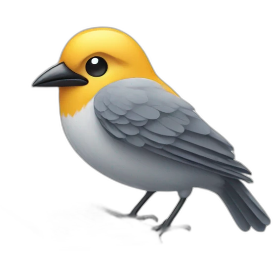 bird-using-computer emoji