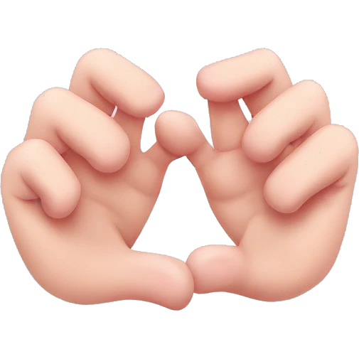 pinky promise emoji