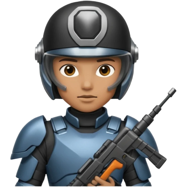 futuristic tech cop emoji