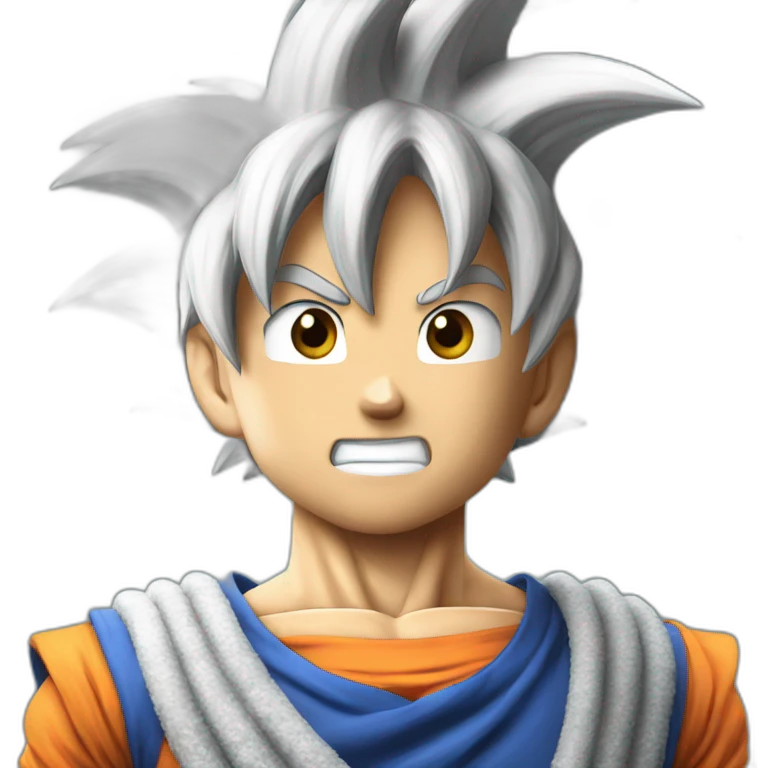 does goku clean nuts? emoji
