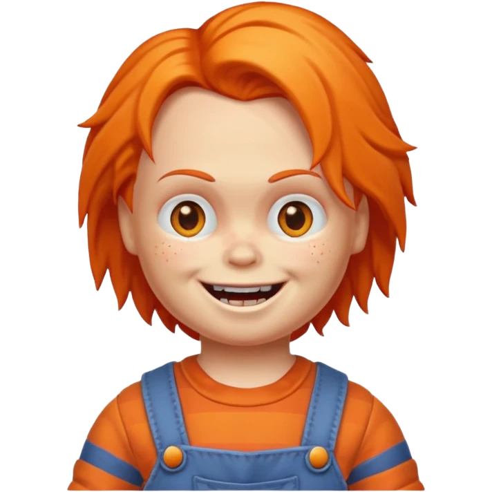 Un emojin de chuky emoji