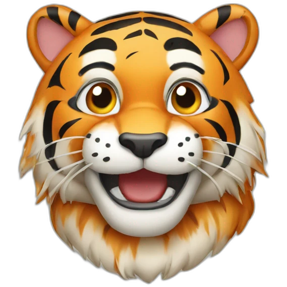 Funny Tiger emoji
