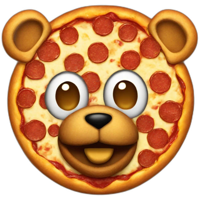 freddy fazbear pizza emoji