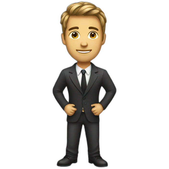 Men elegant emoji