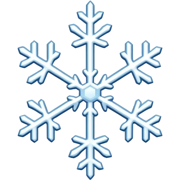 Snow flake emoji