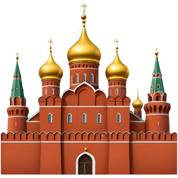 Московский Кремль без фона emoji