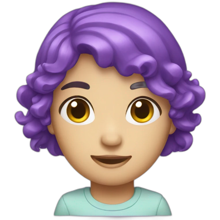 ocean violet emoji