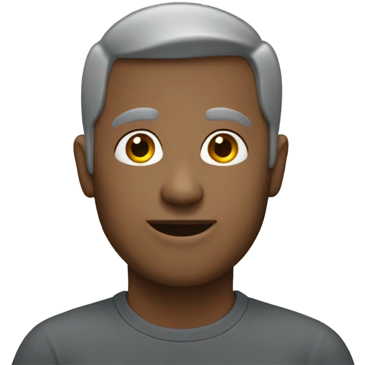Grey emoji emoji