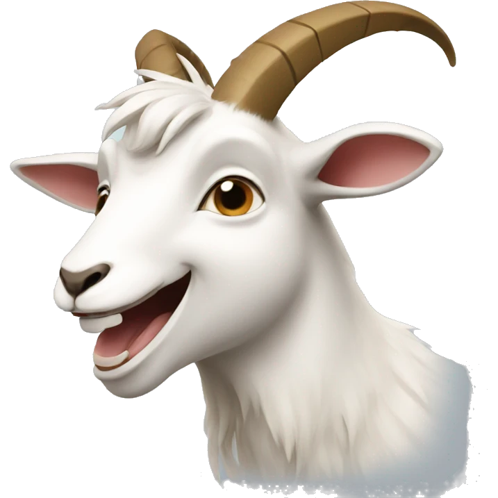 laughing goat emoji