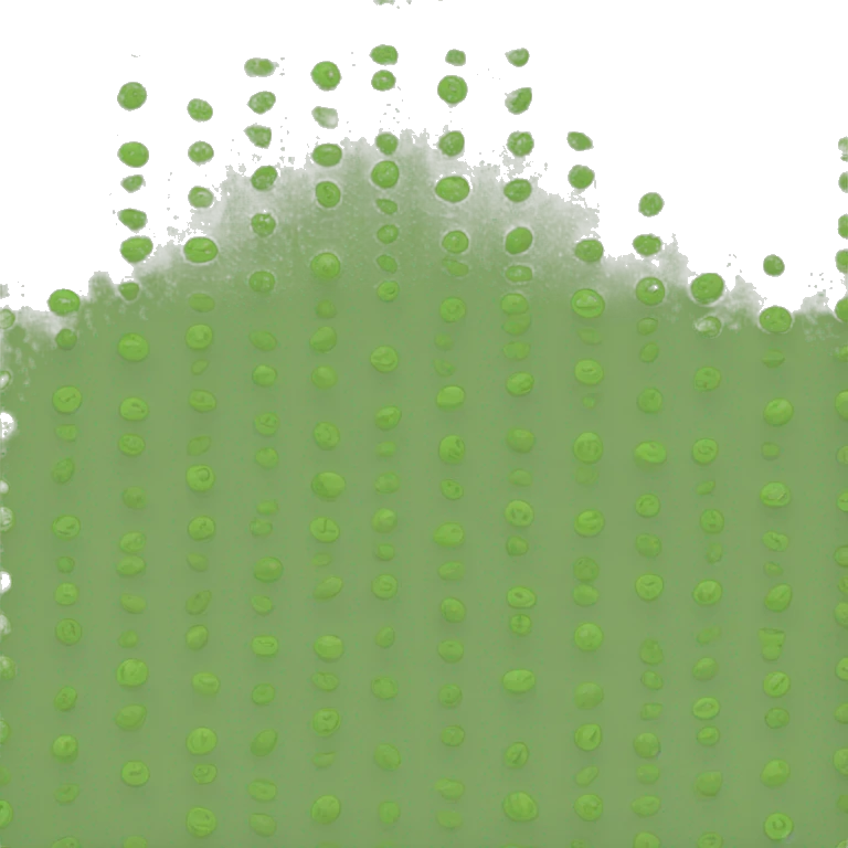 un lápiz de color verde oliva emoji