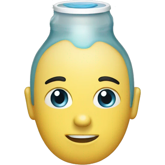 botella de agua emoji