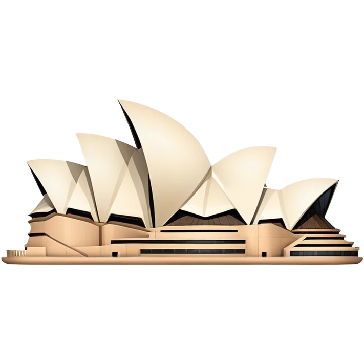 sydney opera house, no frame emoji