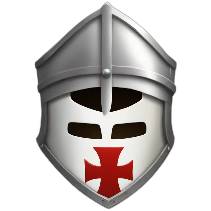Knights Templar with shield emoji