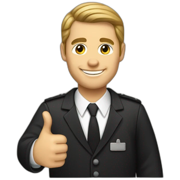 mormon missionary doing a thumbs up emoji