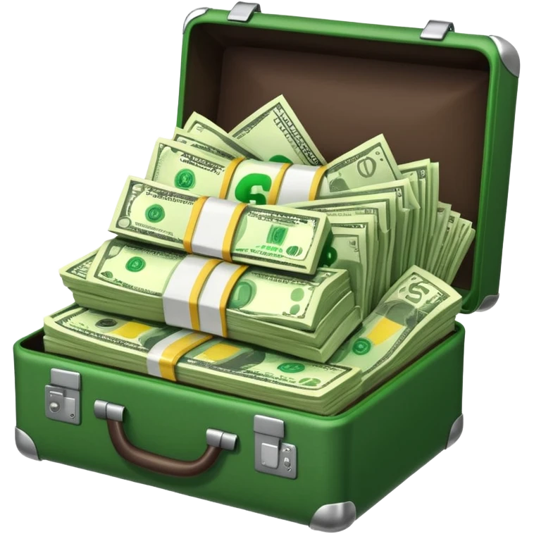 open wifi money filled briefcase emoji