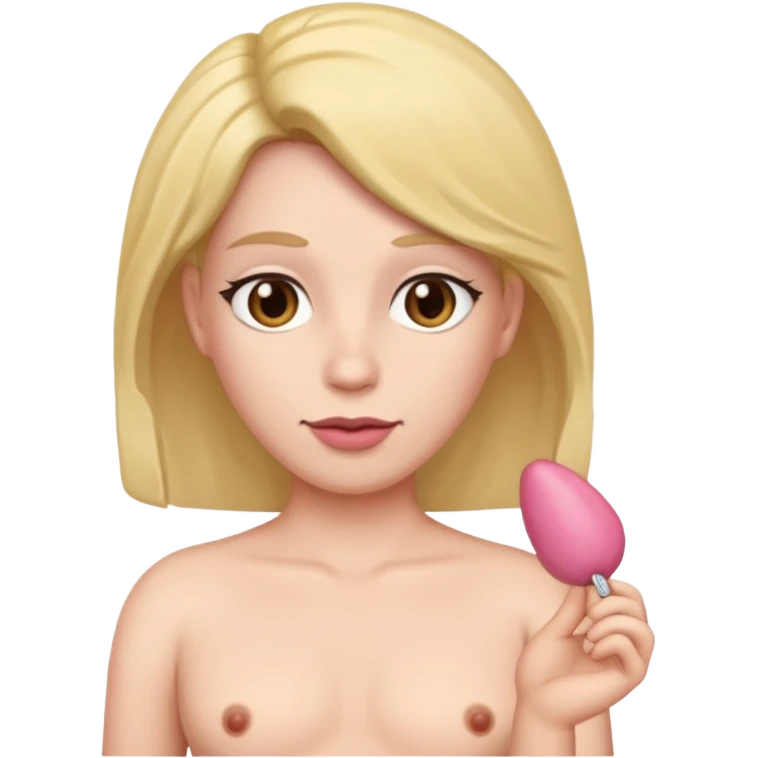 Nude Frontal Body Of An Transwoman.With A Dick, Along With An Cute Nutsack On It. emoji