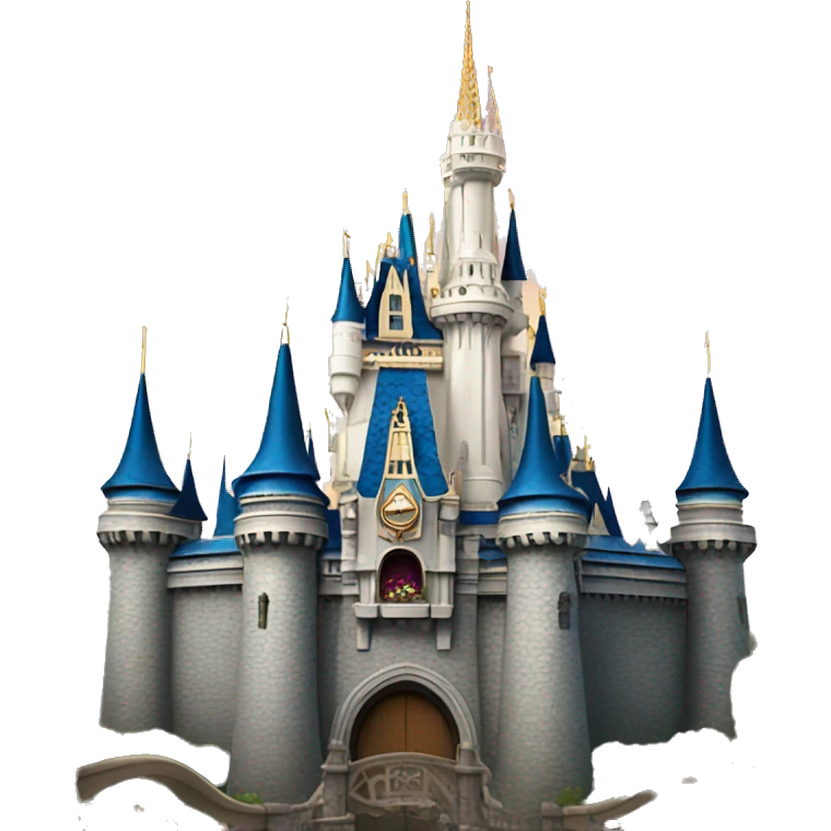 Magic kingdom castle emoji