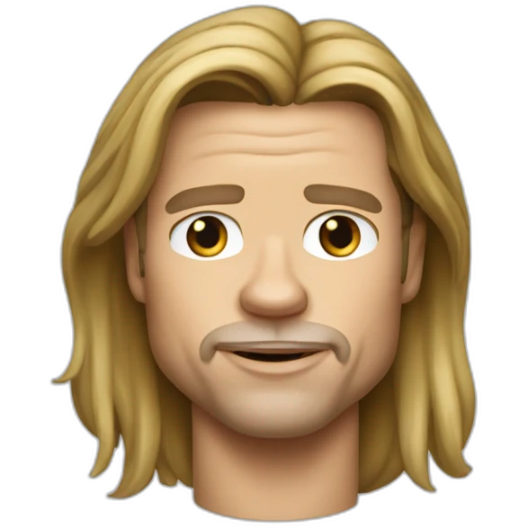 Brad Pitt Mickey O'Neil emoji