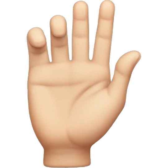 fingers shaping a heart emoji