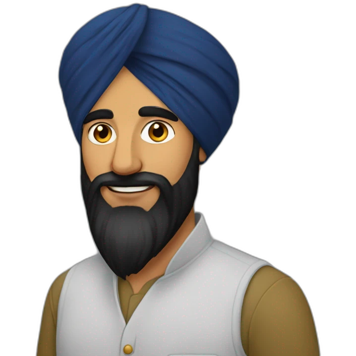 Sikh mann emoji