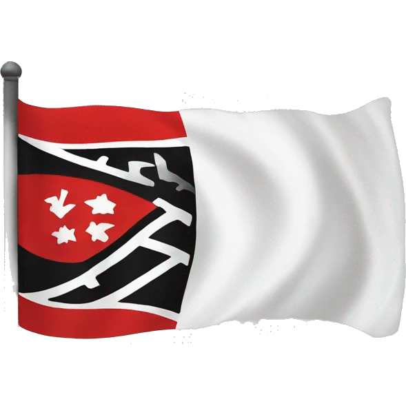 Māori flag flying emoji