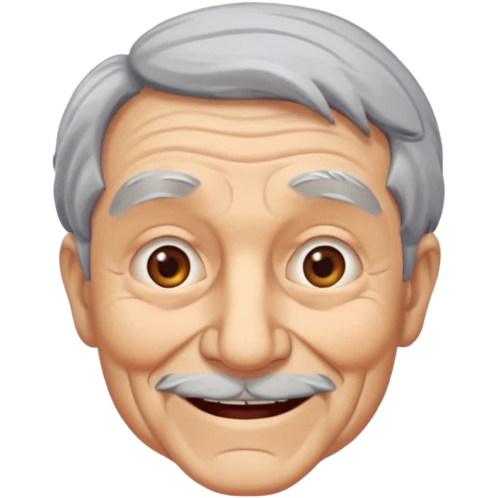 Naughty old man emoji
