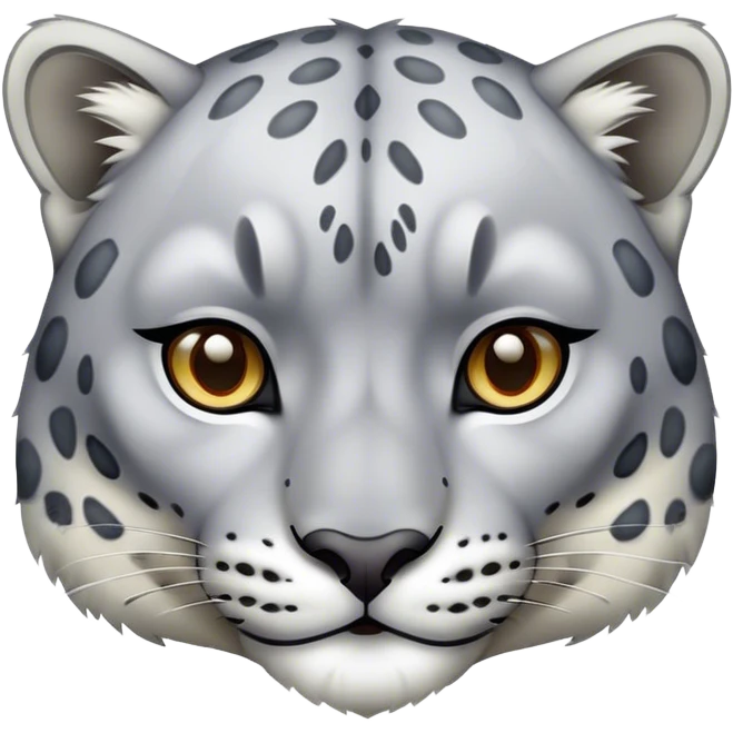 Snow leopard  emoji