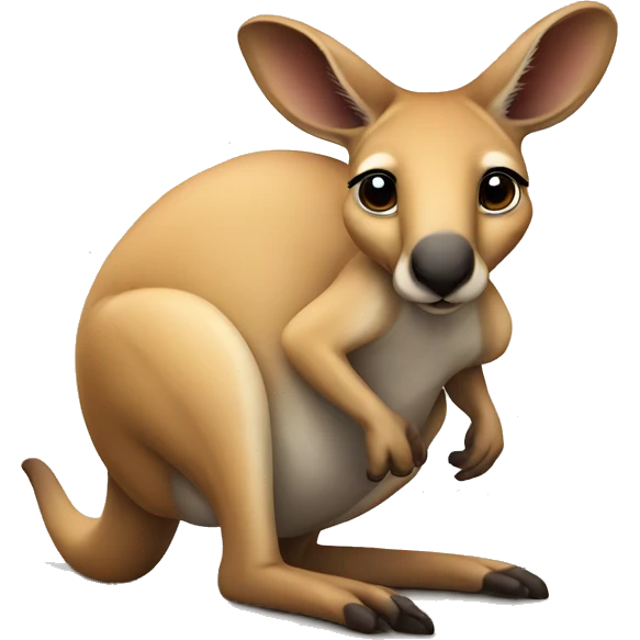 kangaroo iphone emoji