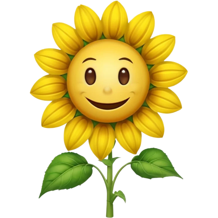 Sunflower plants vs zombies emoji