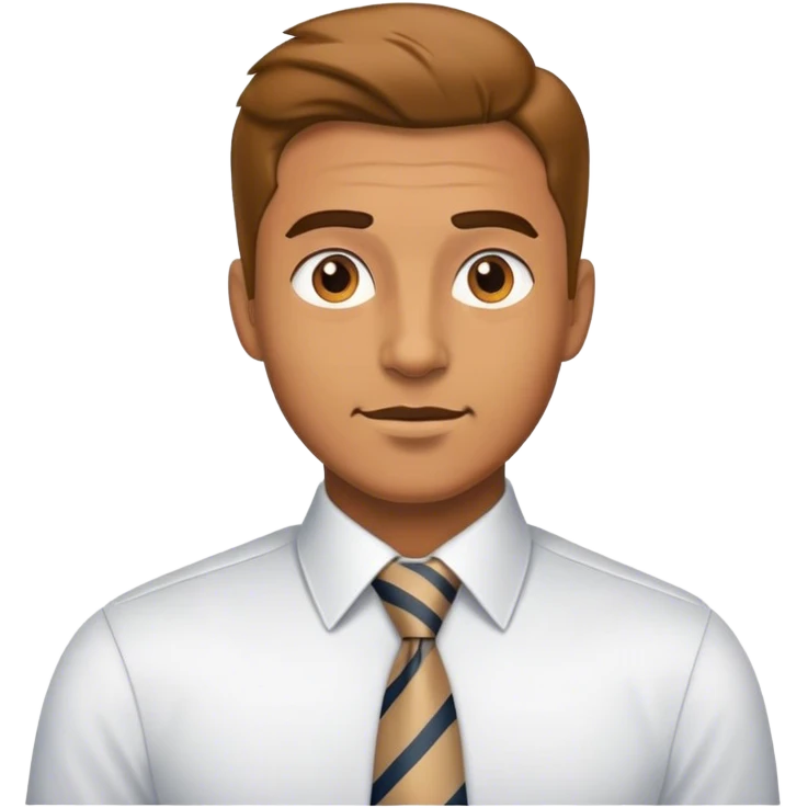 Man tie freedom emoji
