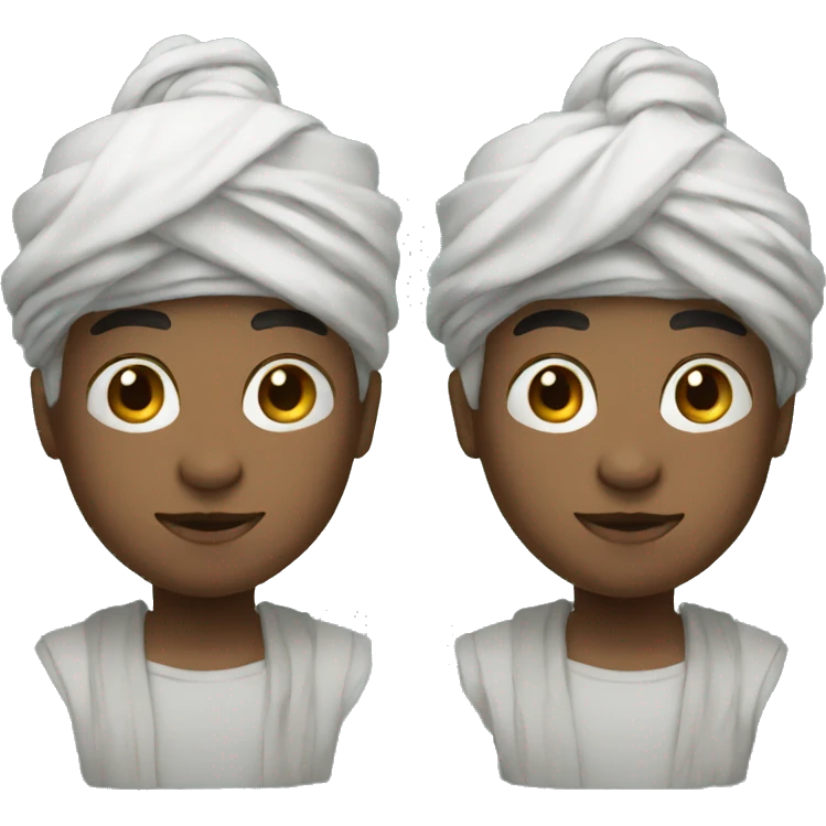 Boy with turban wear vr emoji