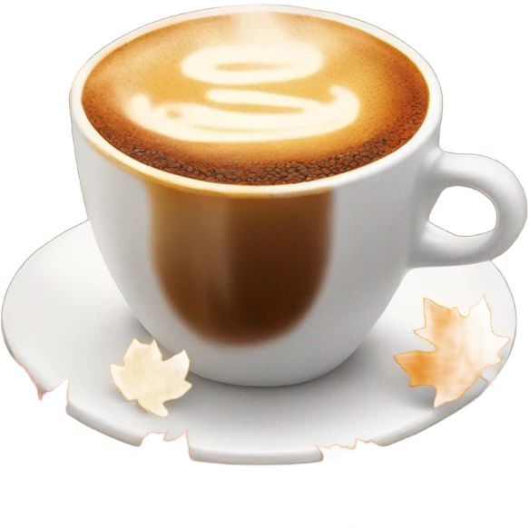 Fall coffe emoji