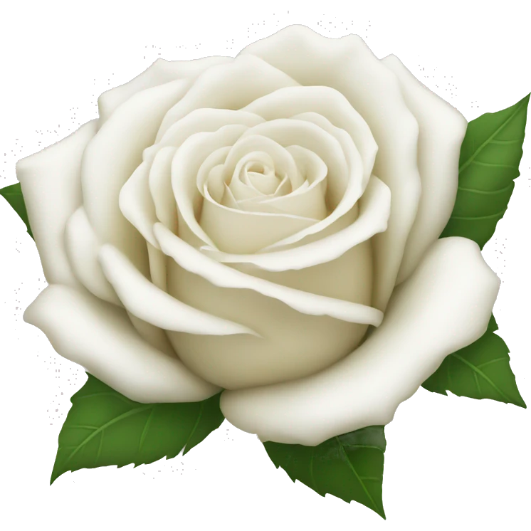 white roses emoji