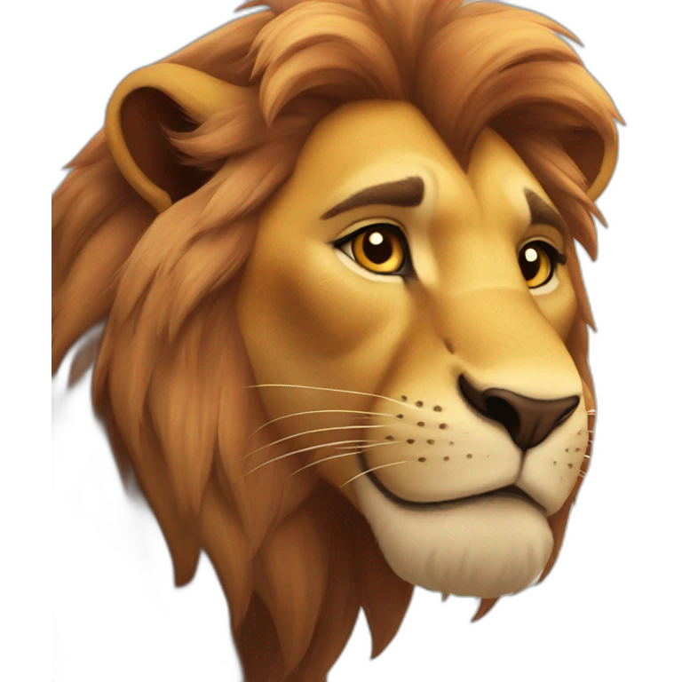 Lion king emoji