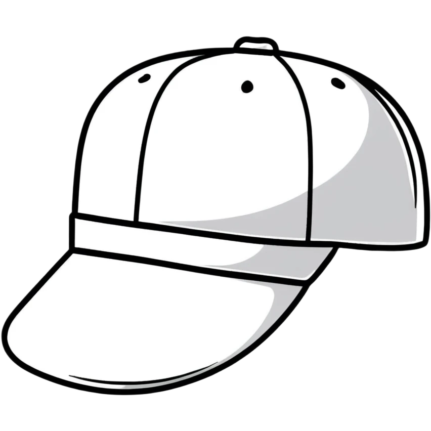 landak dengan topi emoji