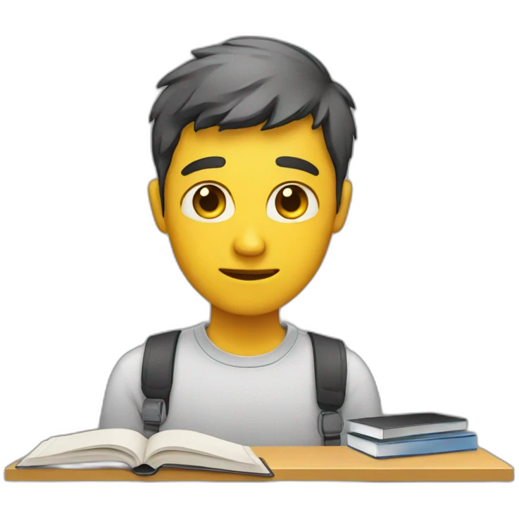 lazy student emoji