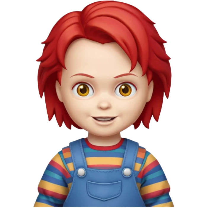 Un emojin de chuky emoji