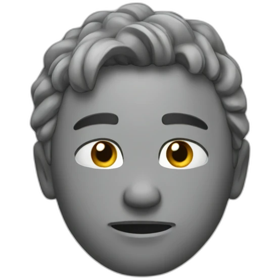 Chocked with hand on his head emoji