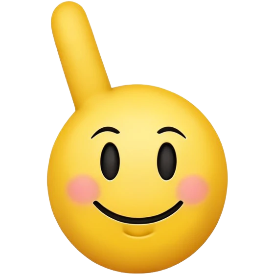 yellow smiley face showing the middle finger emoji