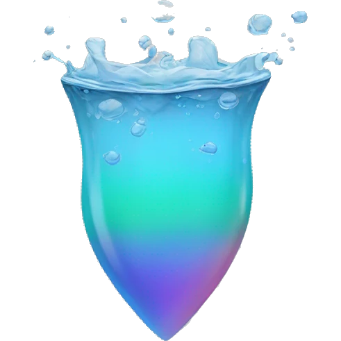 rainbow sharp soft bland water nope emoji