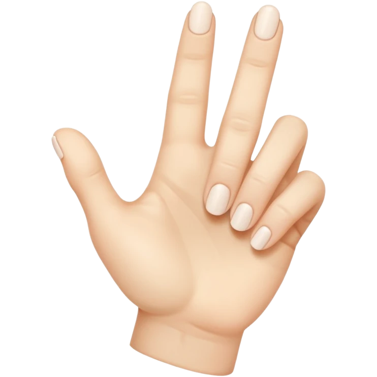 Not diendose el dedo emoji