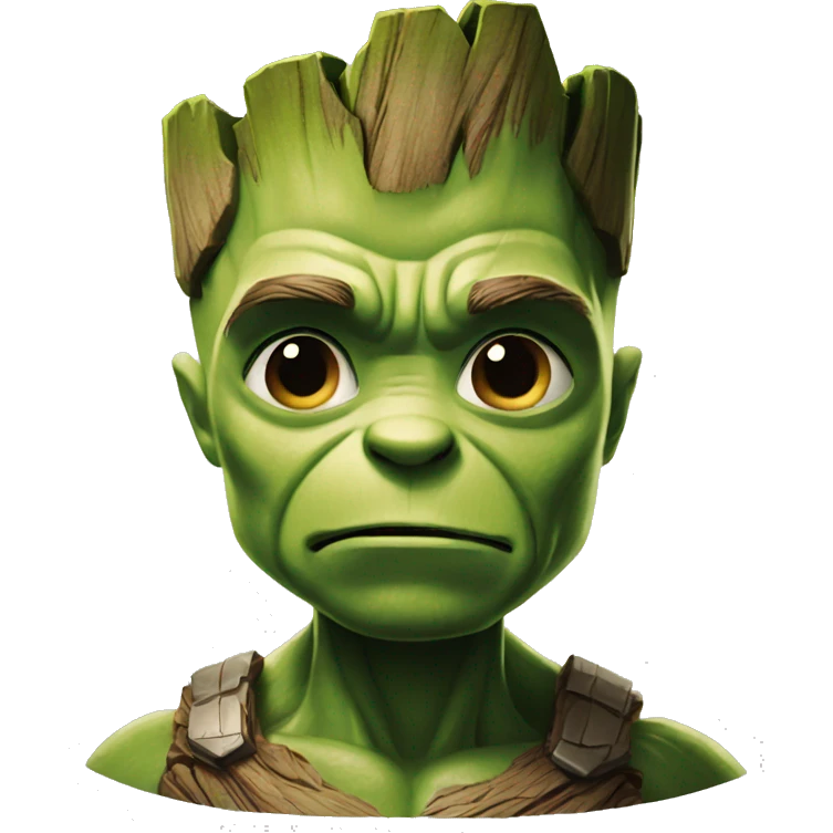 Groot hulk emoji
