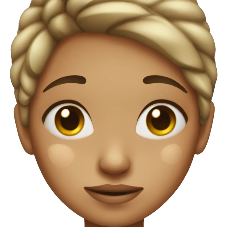 Girl with acne emoji